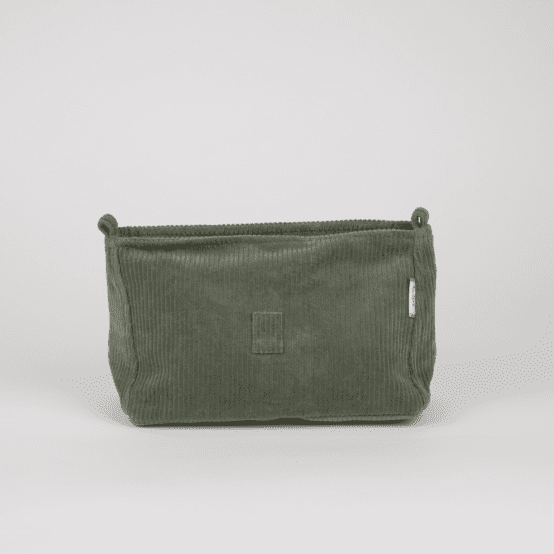 Base of shoulder bag khaki corduroy