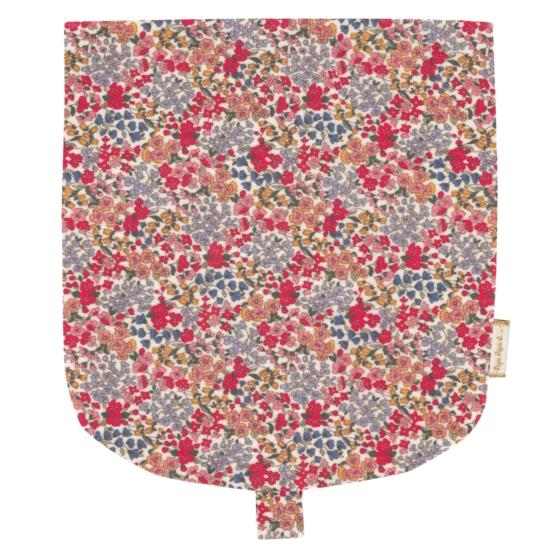 Flap of small shoulder bag porcelaine rosée