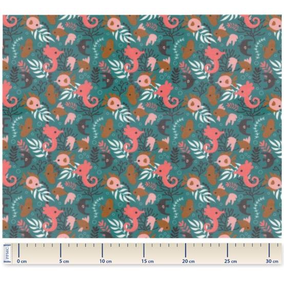 Coated fabric sous l'océan