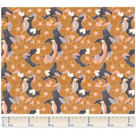 Coated fabric coton d'or