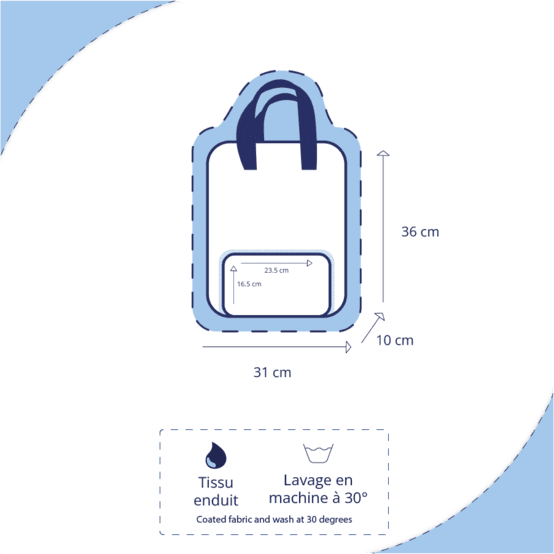 Foldable rucksack Gaby jaipur