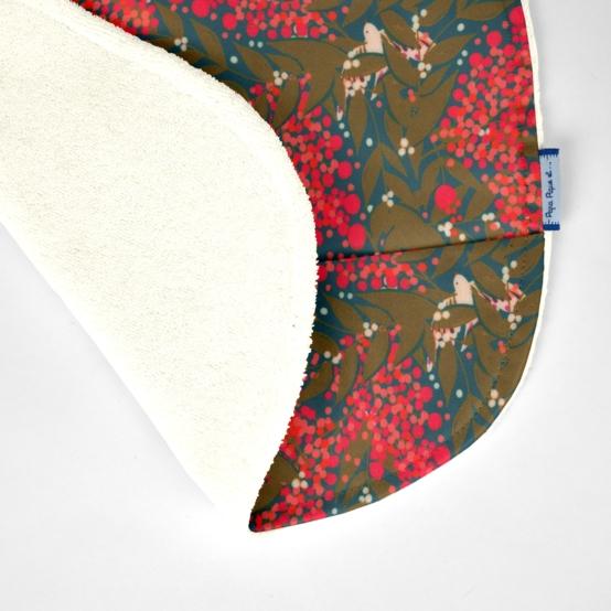 Coated fabric bib ballet merveilleux