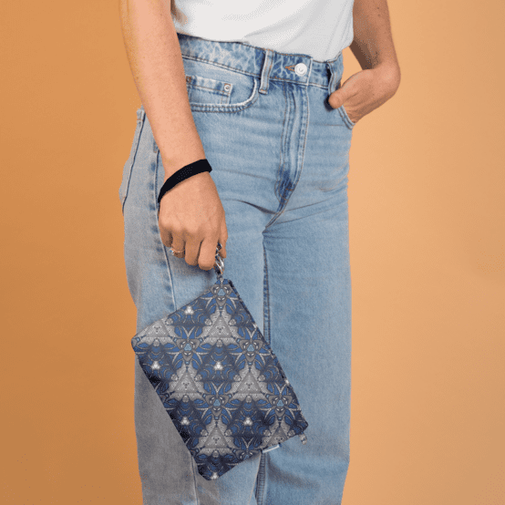 Coton clutch bag ethnique