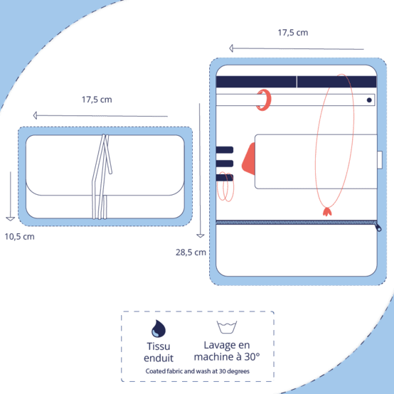 Jewelry pouch eden indien