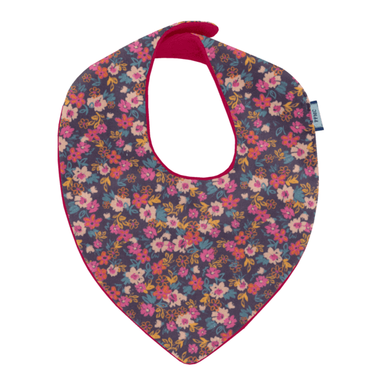 bandana bib hippie fleurie
