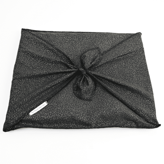 Fupochiki XL (29  x 34 cm) glitter black