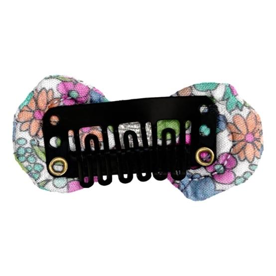 Noeud Anti-Glisse hair slide pastel fleuri