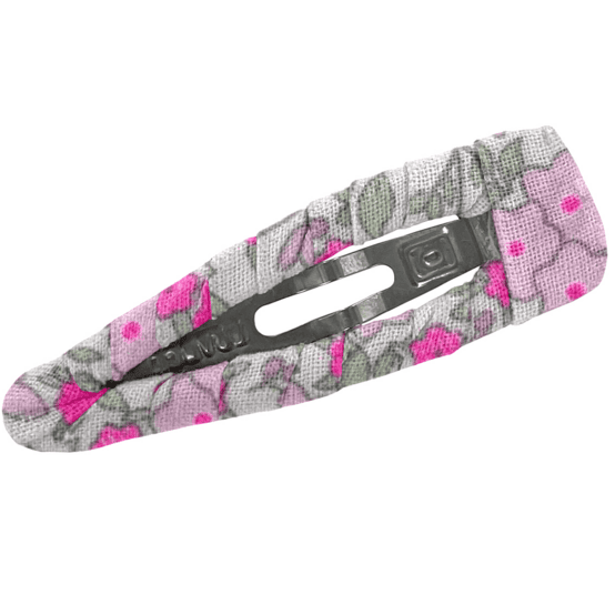 Fabric hair clip serenade fluo