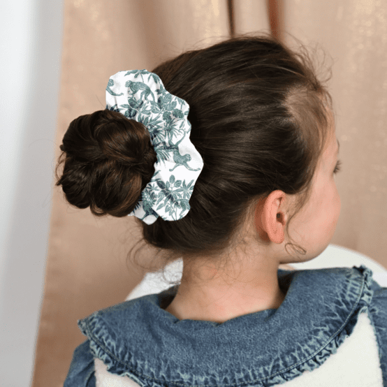 Scrunchie jungle vintage