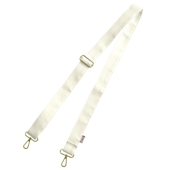 Narrow shoulder strap ivory