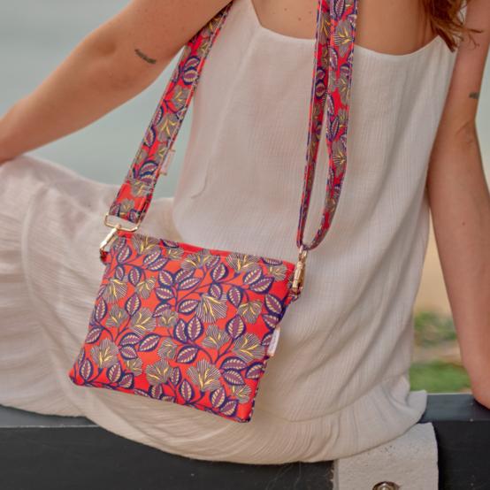 Coton clutch bag calypso