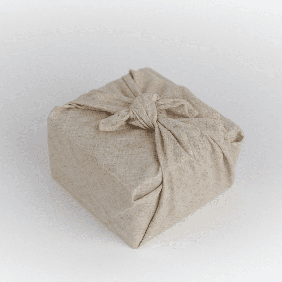 Furoshiki medium 48x48  glitter linen