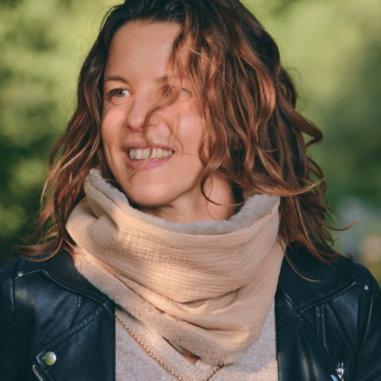 Adult Fur scarf snood gaze pailletée camel