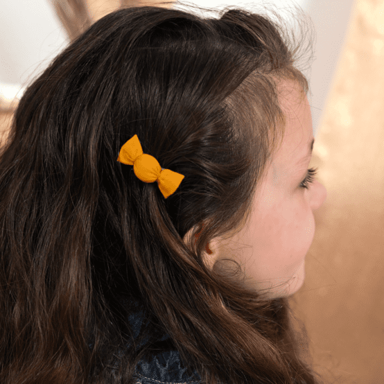 Mini sweet hairslide ochre