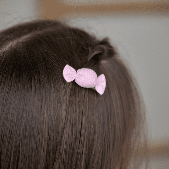 Mini sweet hairslide light pink