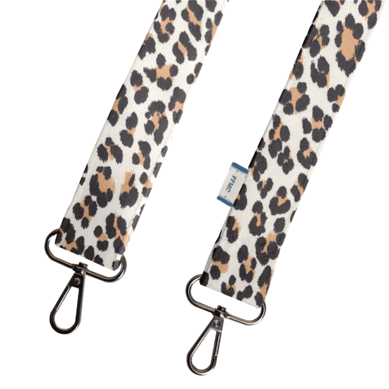Narrow shoulder strap leopard