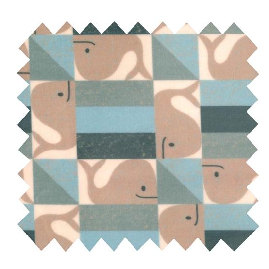 Coated fabric ex2541 green whale