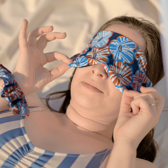 Night mask anémones rayées