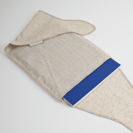 Fupochiki L (22 x 28 cm)  glitter linen