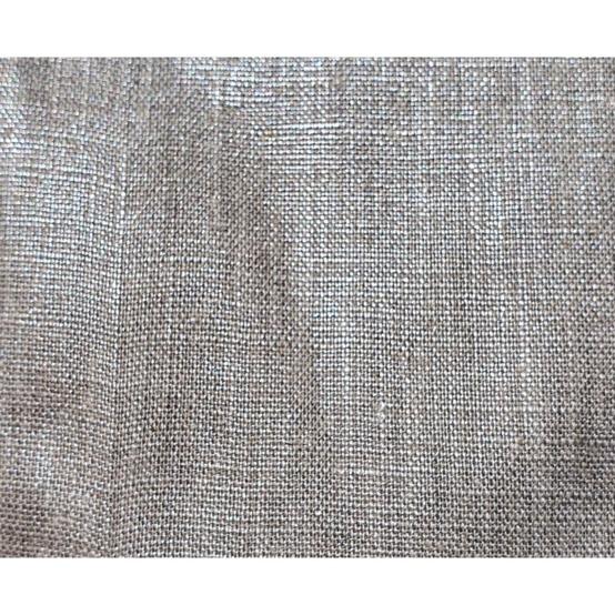 zipper pouch card purse silver linen