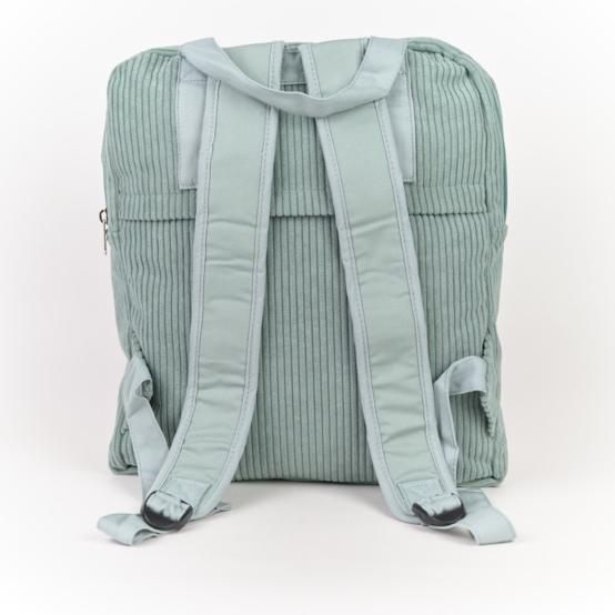 Foldable rucksack Gaby lichen corduroy