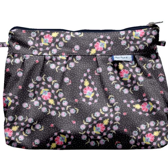 Pleated clutch bag bleudana