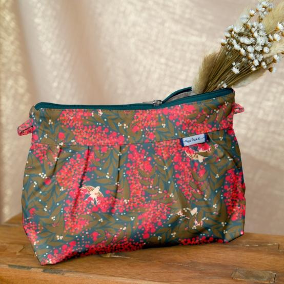 Pleated clutch bag ballet merveilleux