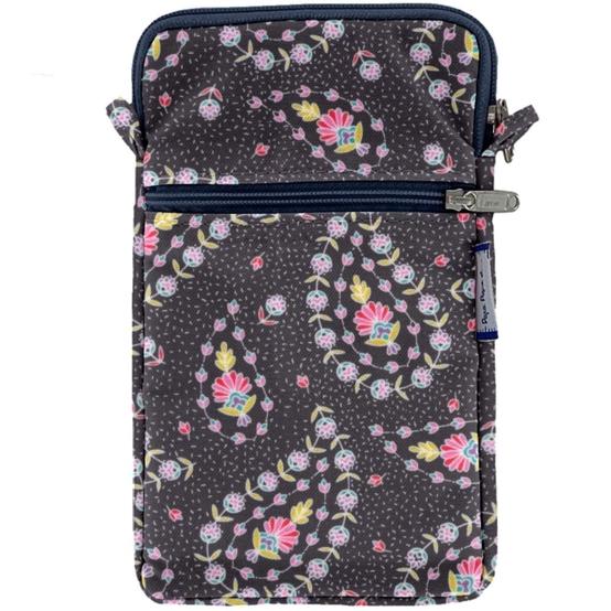 Quilted phone pocket bleudana