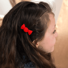 Mini sweet hairslide red