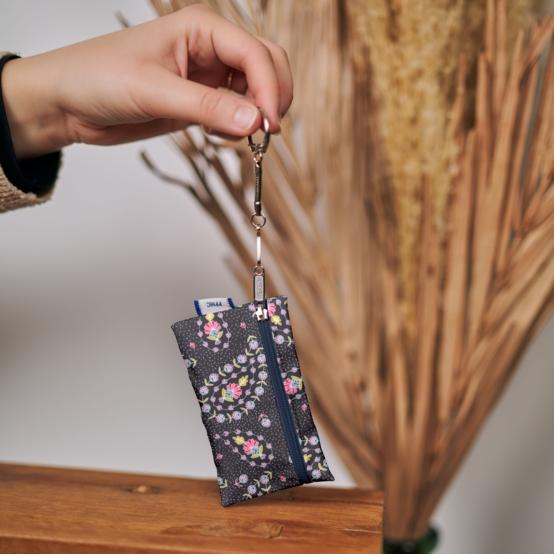 Keyring  wallet bleudana