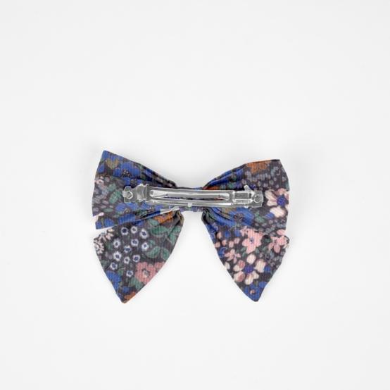 Bow tie hair slide monet lilas