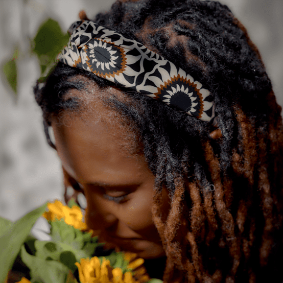 Large Crossed Headband attrape soleil