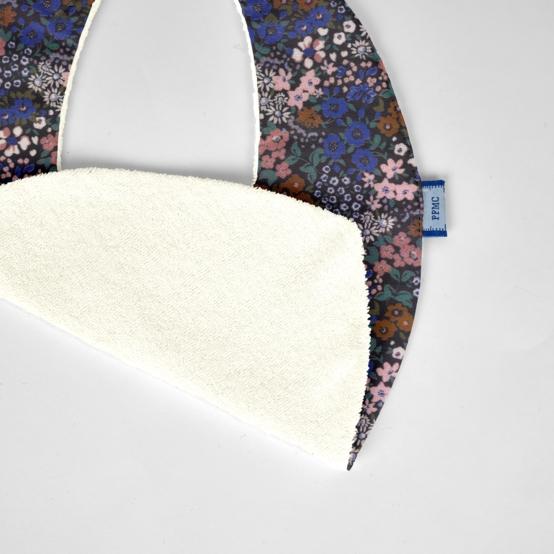 bandana bib monet lilas
