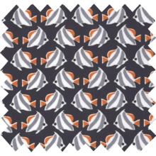 1 m fabric coupon 1001 poissons