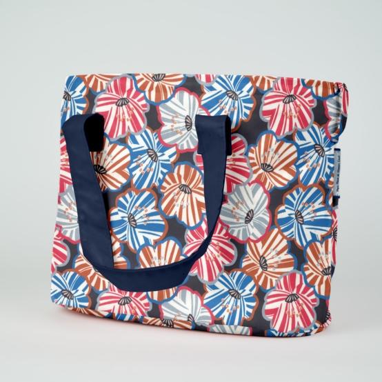 Cooler bag anémones rayées