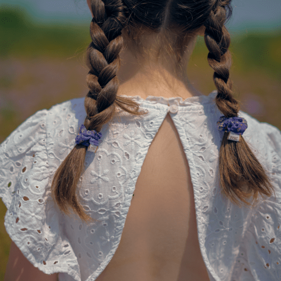 Mini Scrunchie lavandula