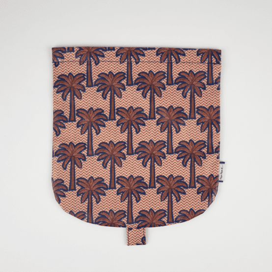 Flap of small shoulder bag palmeraie
