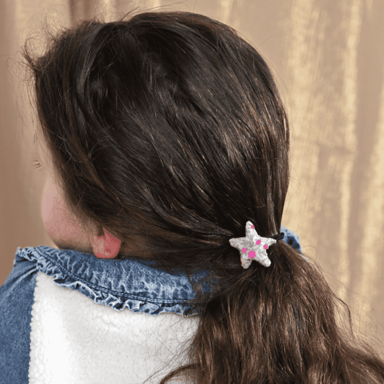 Pony-tail elastic hair star serenade fluo
