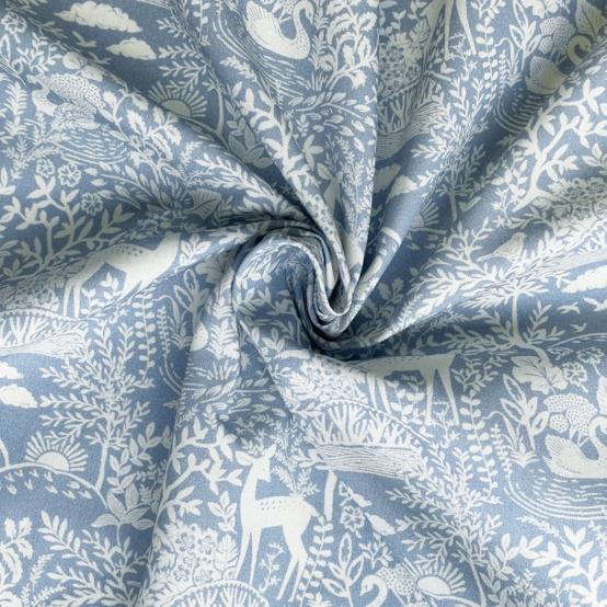 1 m fabric coupon toile de biche