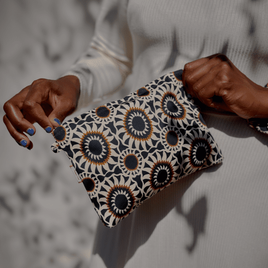 Coton clutch bag attrape soleil