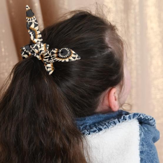 Bunny ear Scrunchie attrape soleil