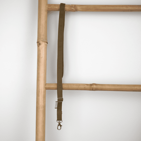 Length removable strap  brown