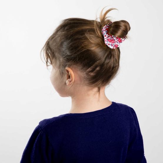 Mini Scrunchie rouge corolle