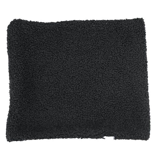 Adult Fur scarf snood moumoute noire