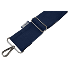 Wide shoulder strap navy blue