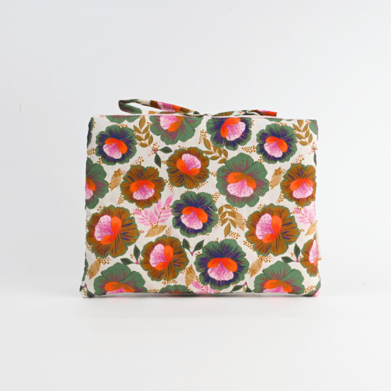 Paperback book pouch fleur de thé