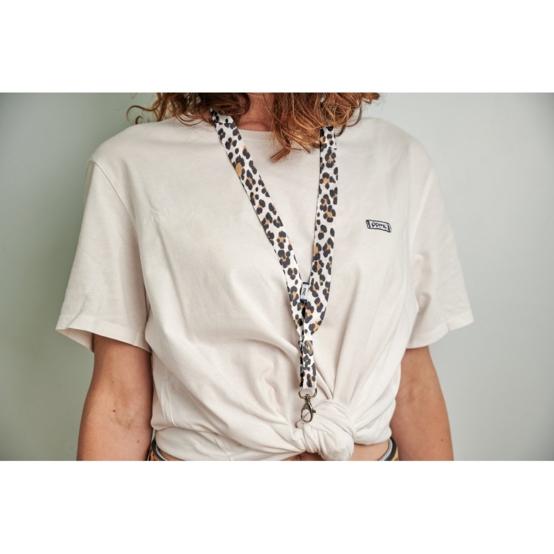 Lanyard necklace leopard