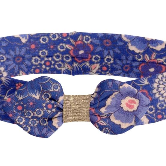 Jersey knit baby headband lavandula