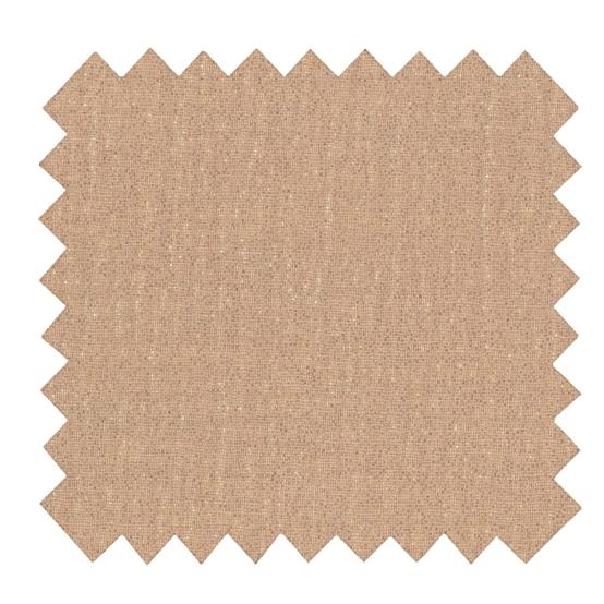 Coupon tissu 50 cm gaze pailletée camel