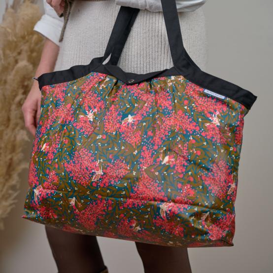 Tote bag with a zip ballet merveilleux